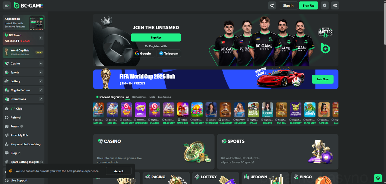 Bcgame Casino Casino
