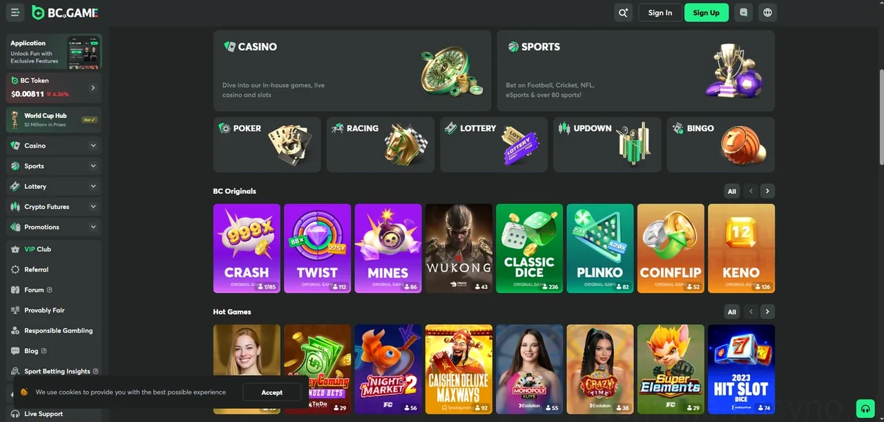 Bcgame Casino Casino